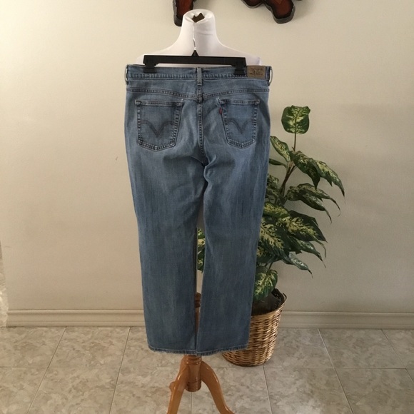 VINTAGE STRAIGHT 505 LEVI DENIM JEANS/ SIZE 12S/ LENGTH “28 - Picture 3 of 11